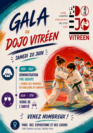 Image de l'actu 'Gala de fin d'année le 20 juin au parc des expositions de Vitré'
