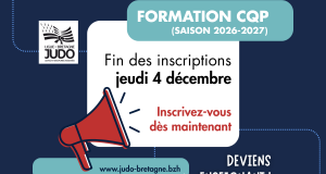 Fin des inscriptions CQP - jeudi 4 décembre