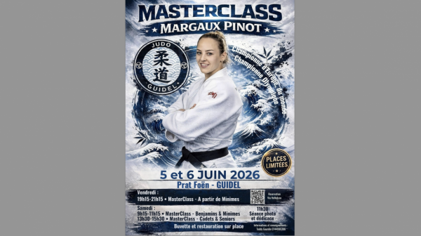 Masterclass exceptionnelle avec Margaux Pinot à Guidel – 5 & 6 juin
